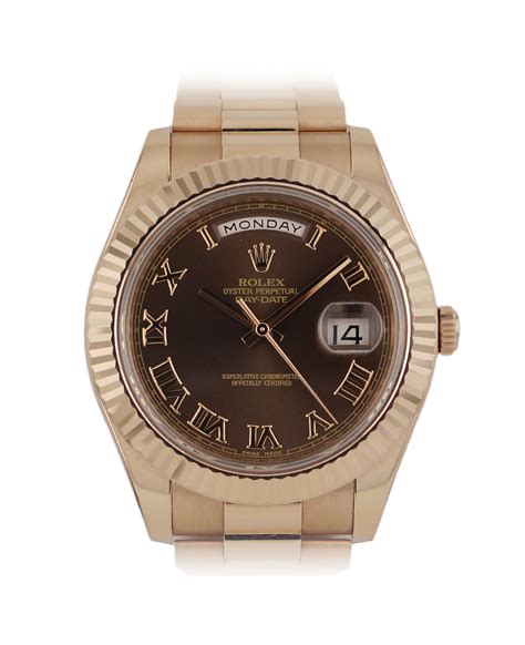 chocolate rolex women& 39|preowned rolex with chocolate interior.